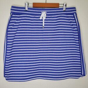 Talbots Preppy Metallic Stipes Mini Skirt, Size L
